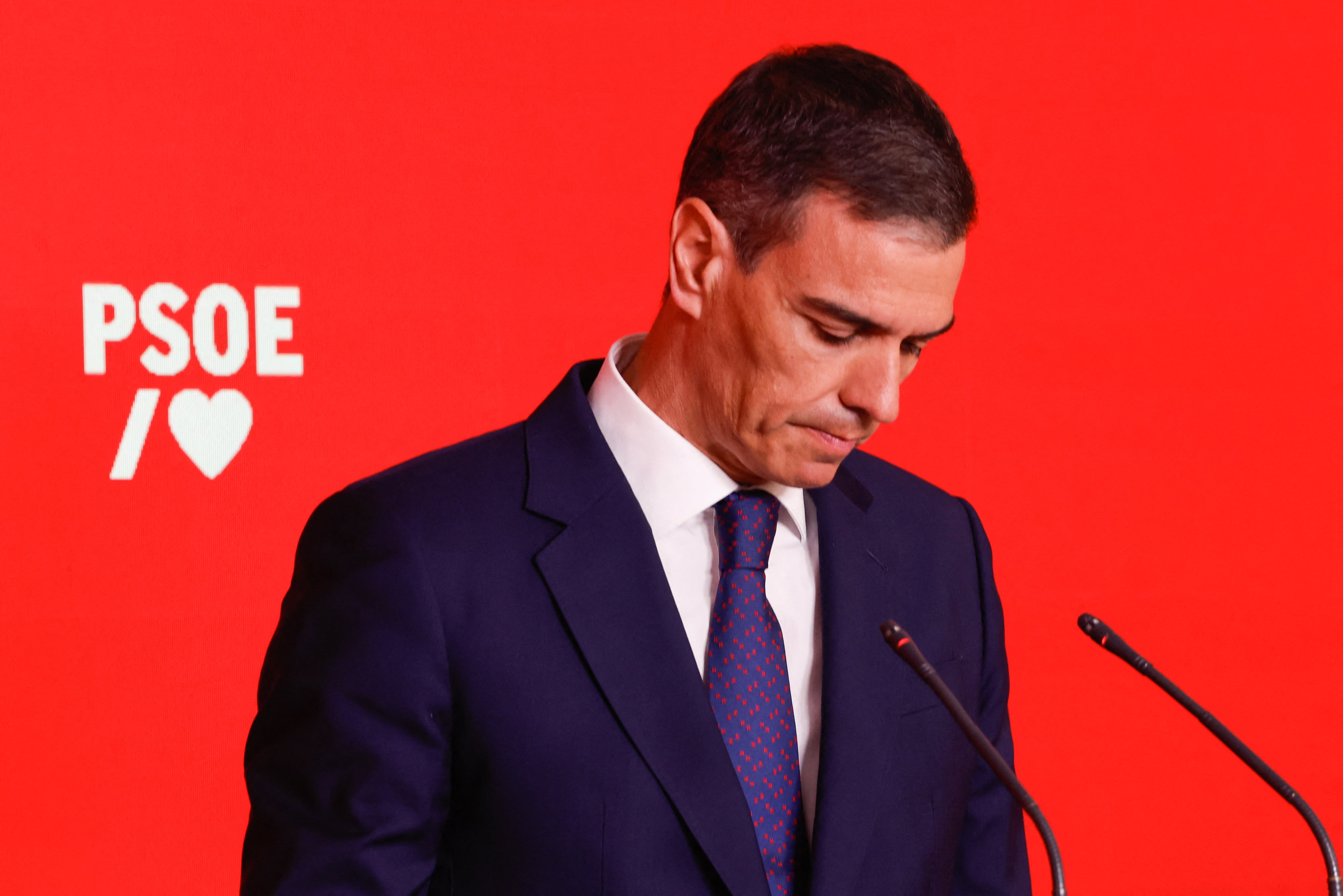 Pedro Sánchez, primer ministro de España.