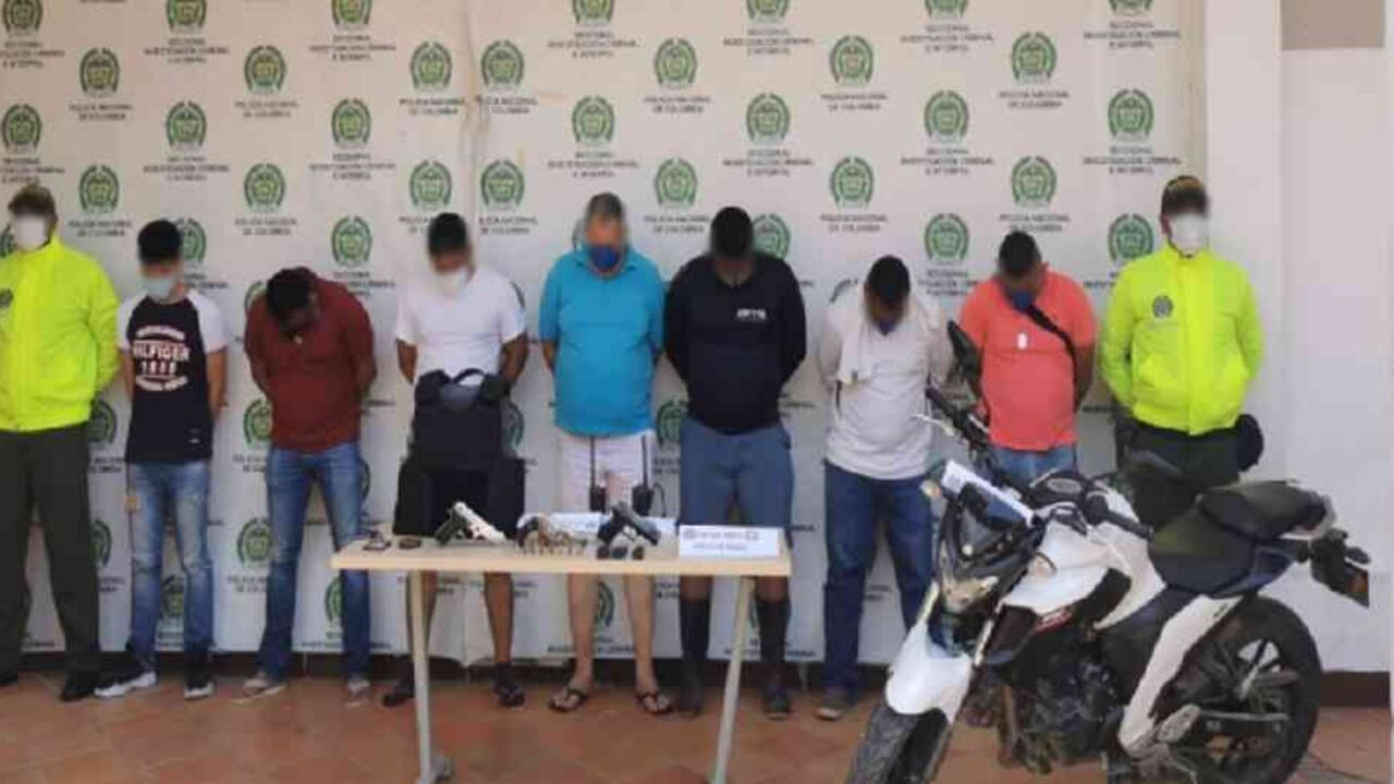 Capturados presuntos responsables de millonario robo a banco en Cartagena.