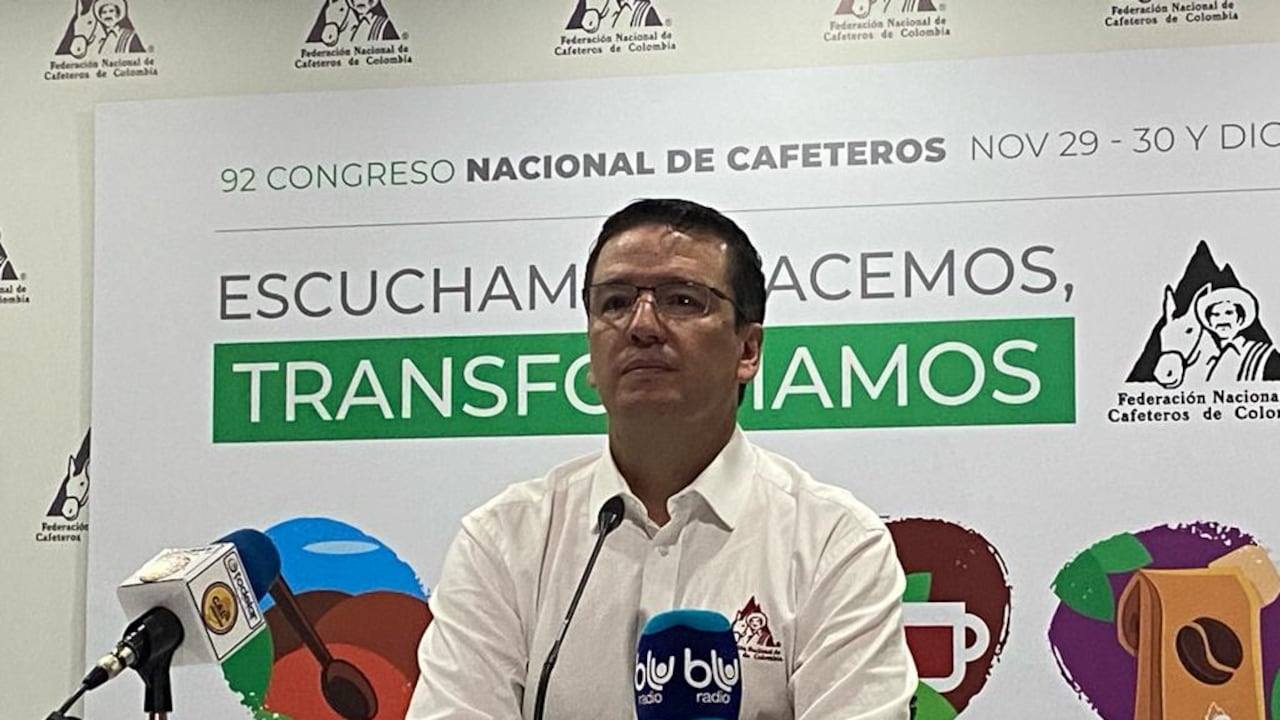 Germán Bahamón, gerente de la Federación Nacional de Cafeteros