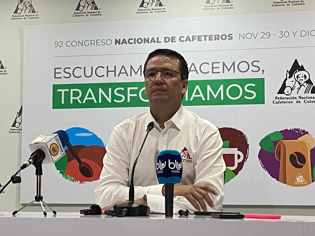 Germán Bahamón, gerente de la Federación Nacional de Cafeteros