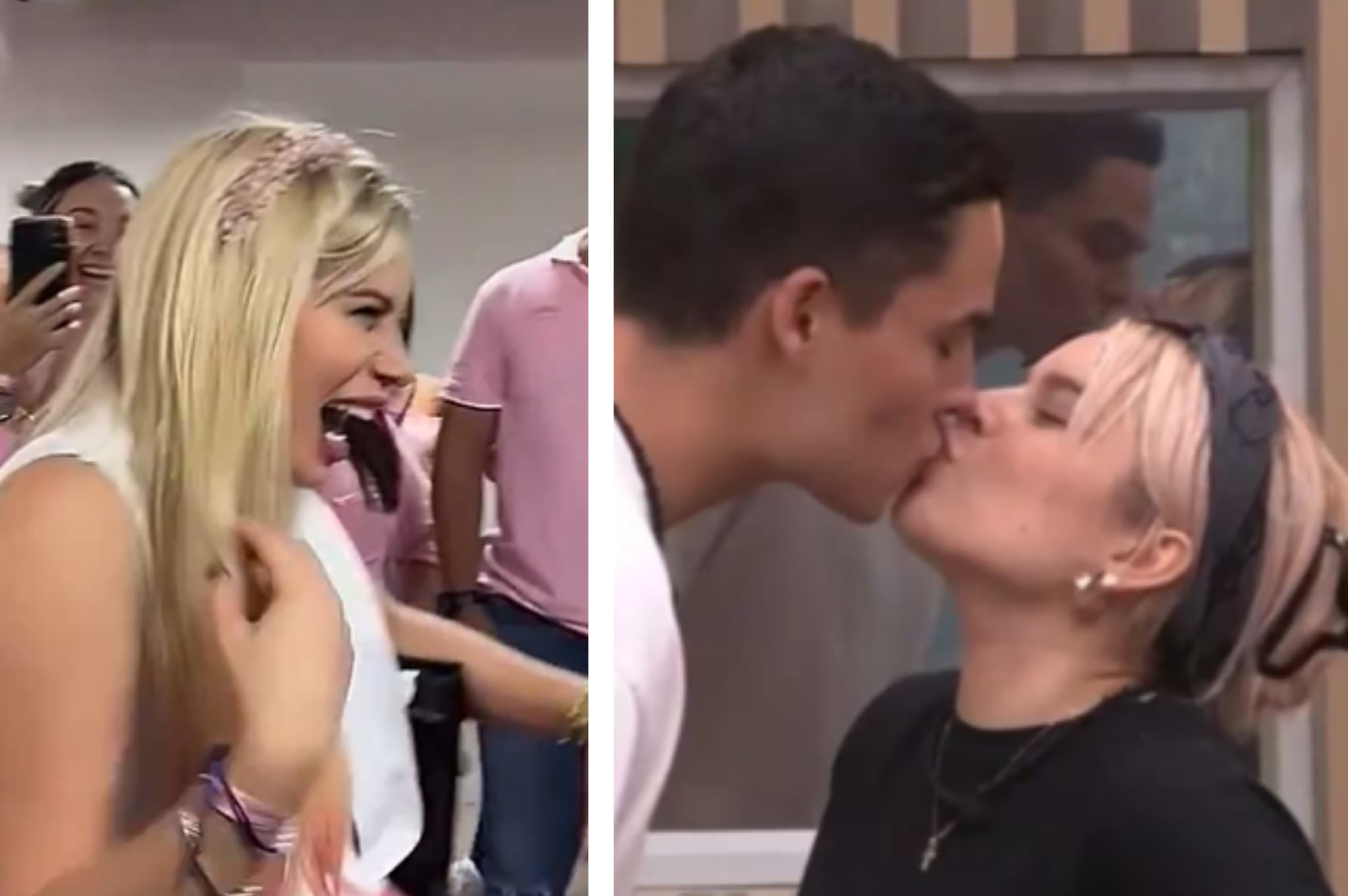 Miguel Bueno le envió romántica sorpresa a Ornella en aeropuerto de Barranquilla; la dejó sin palabras