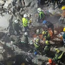 Equipos de rescate del Ejército, Policía, Defensa Civil, Bomberos, Cruz Roja y ciudadanos voluntarios continúan la búsqueda en el centro de Pereira
