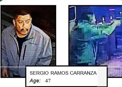 El hombre quedó captado en video mientras disparaba.