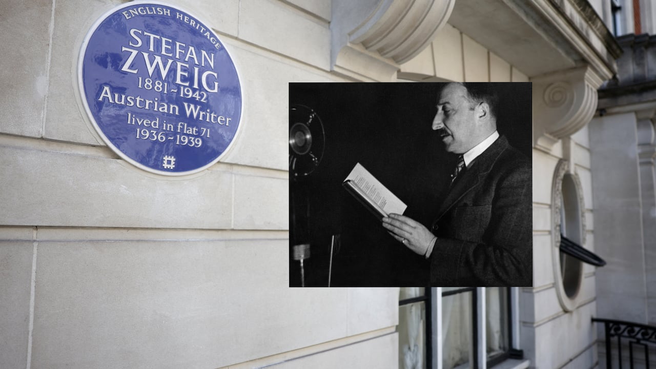 Casi un siglo después de su llegada a Londres, los admiradores británicos de Stefan Zweig, entre ellos el novelista Julian Barnes, lograron finalmente el reconocimiento oficial de sus años pasados en la capital británica.