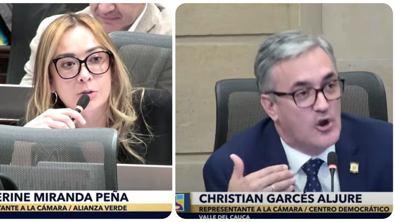 Debate al presupuesto 2026 en plenarias de Senado y Cámara. Katherine Miranda y Christian Garcés.
