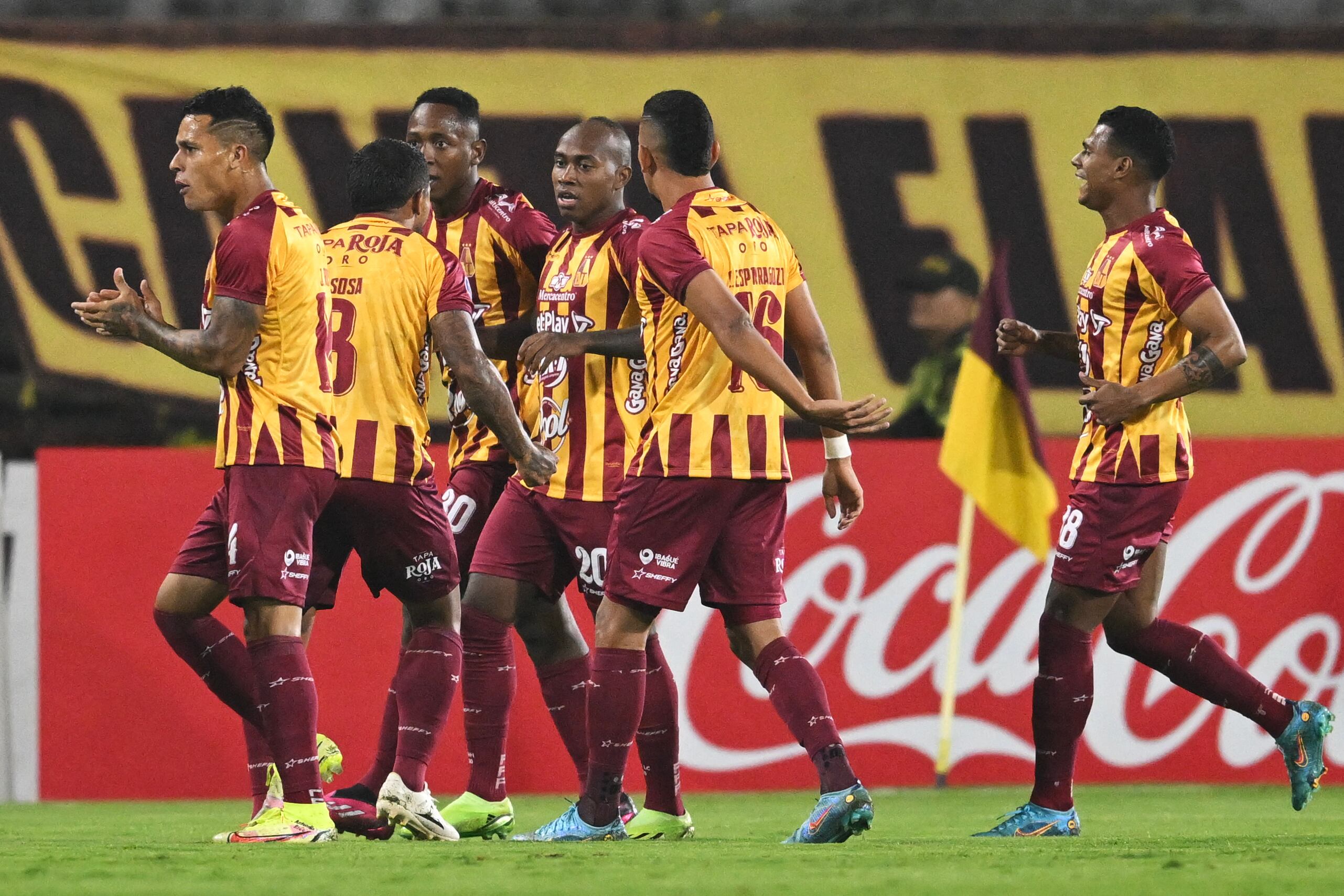 Deportes Tolima venció a Academia Puerto Cabello en su debut