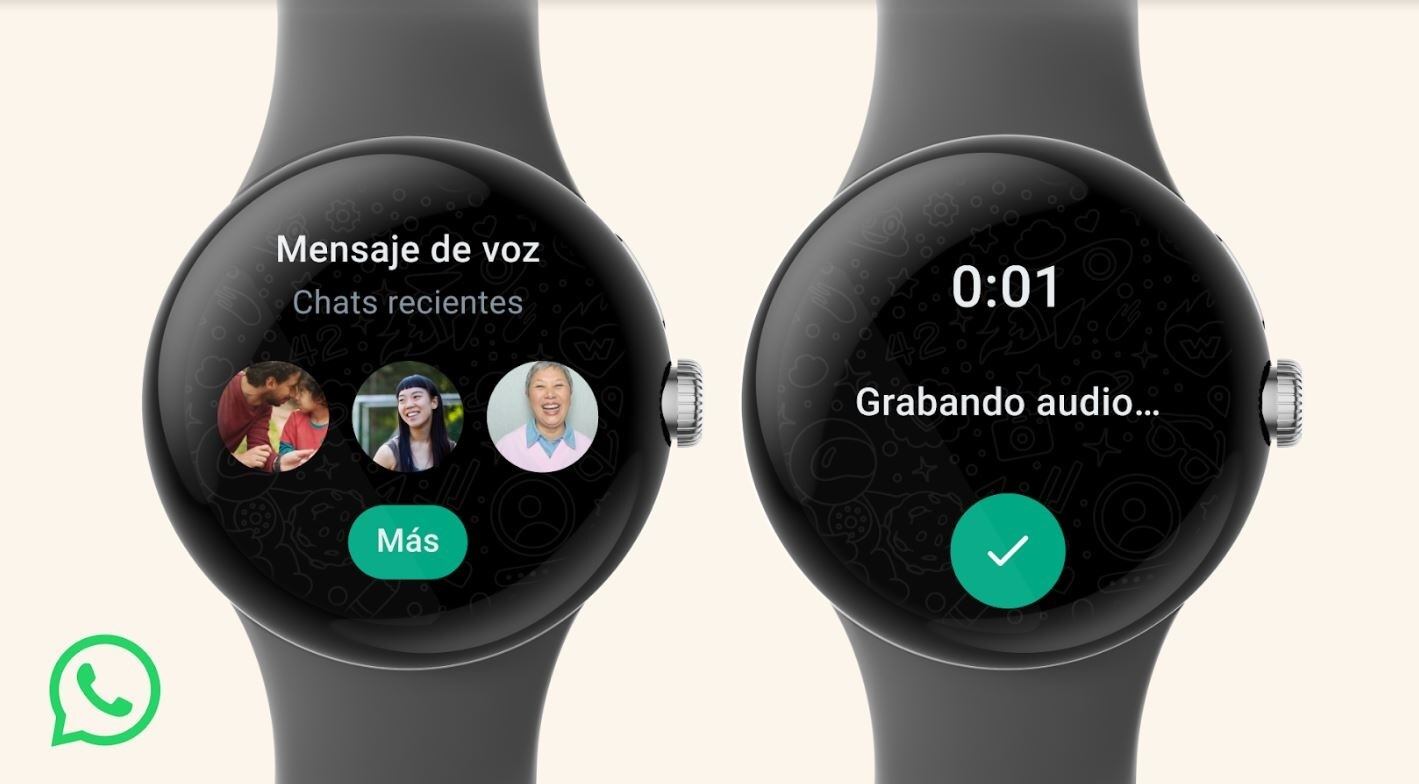 Meta lanza la aplicación nativa de WhatsApp para Wear OS.