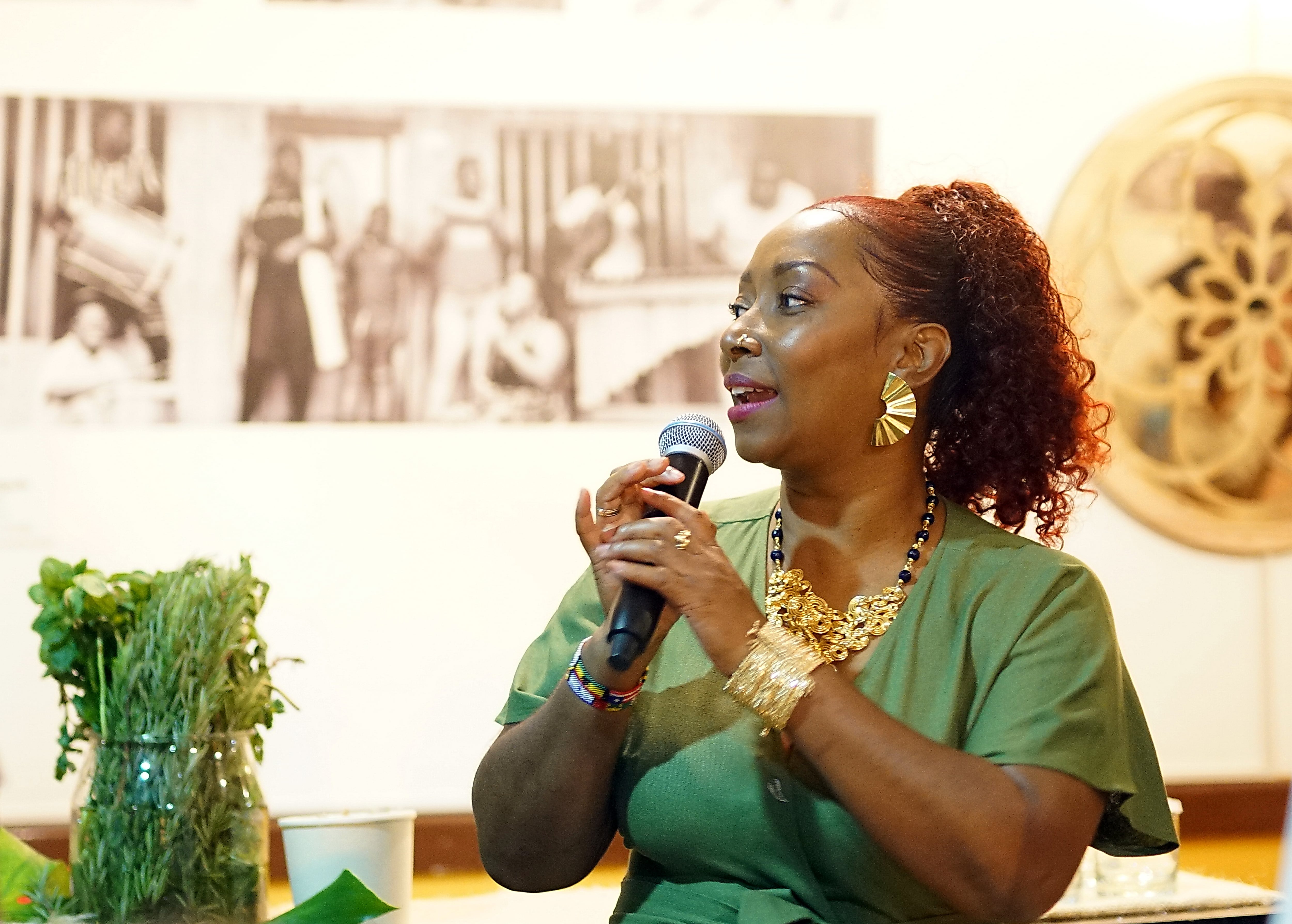 Pre lanzamiento del nuevo álbum de la maestra Nidia Góngora, llamado Pacífico Maravilla. Foto Jorge Orozco.