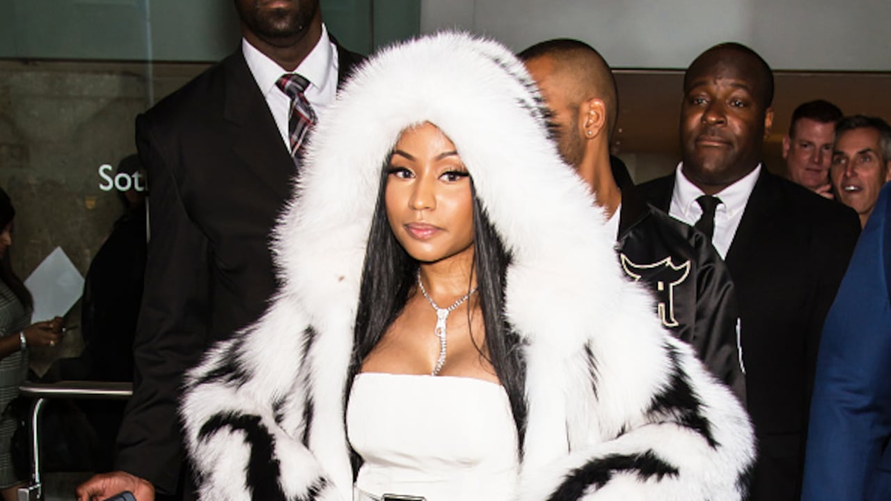 Onika Tanya Maraj-Petty, más conocida como Nicki Minaj, es una rapera, compositora, cantante, actriz y modelo trinitense nacionalizada estadounidense. (Photo by Gilbert Carrasquillo/GC Images)