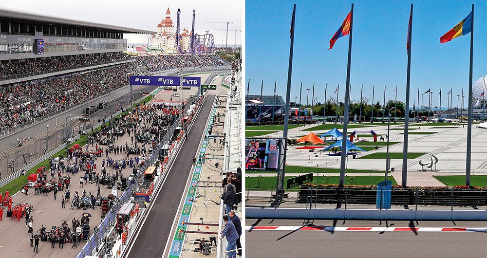 Los ataques de Rusia contra Ucrania desataron la cancelación de varios eventos deportivos programados en el país ruso.