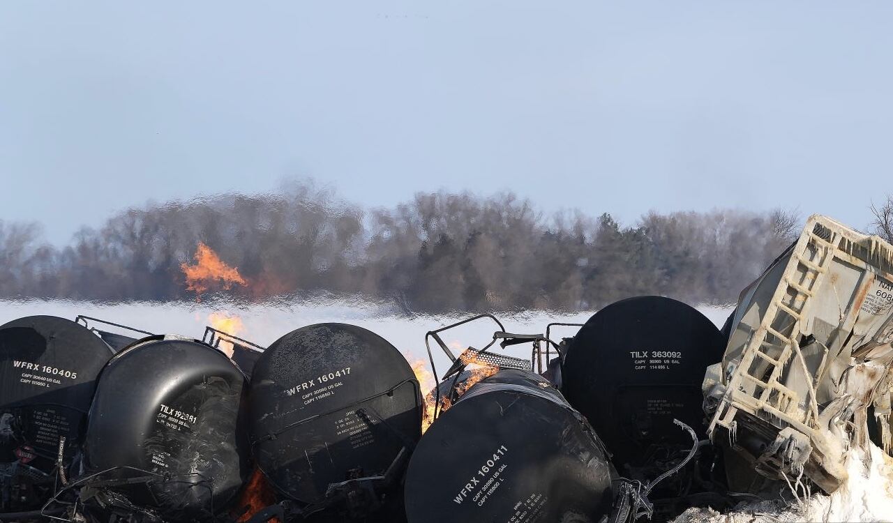 Las llamas causaron pánico, debido a que el etanol es altamente inflamable
