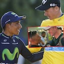 Nairo Quintana y Chris Froome