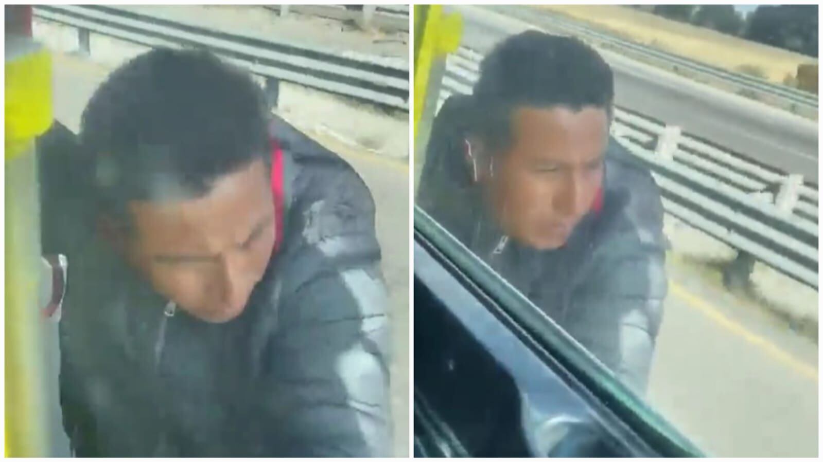 Un misterio rodea la historia detrás de un hombre colgado de camión en México,