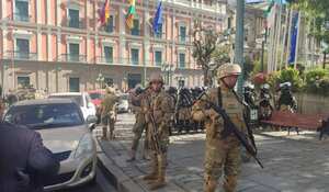 Militares en La Paz