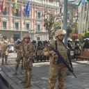 Militares en La Paz