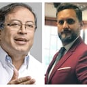 Gustavo Petro, Miguel Ángel del Río y Federico Gutiérrez.