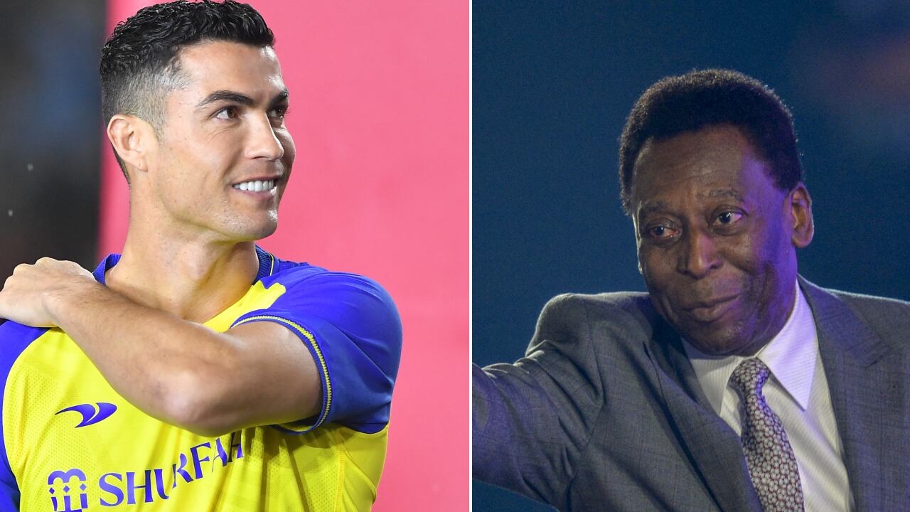 Cristiano Ronaldo y Pelé hacen parte de la lista de jugadores más importantes en la historia del fútbol.