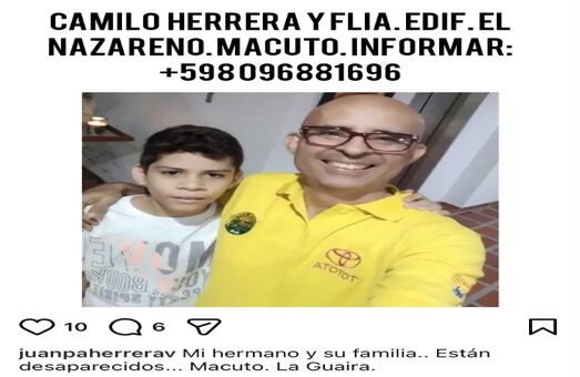 Difundir para ayudar a encontrarlos.