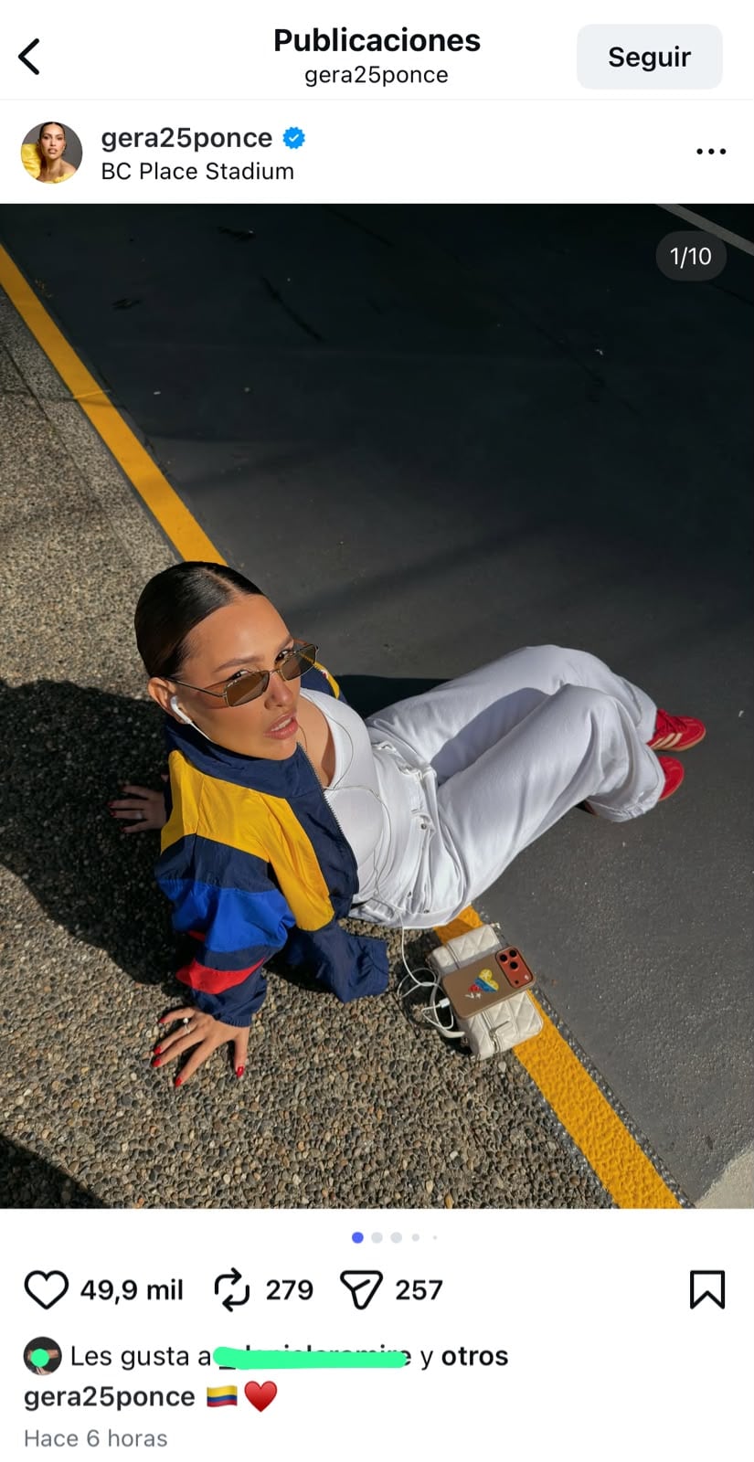 Gera Ponce, esposa de Lucho Díaz, tomó decisión.