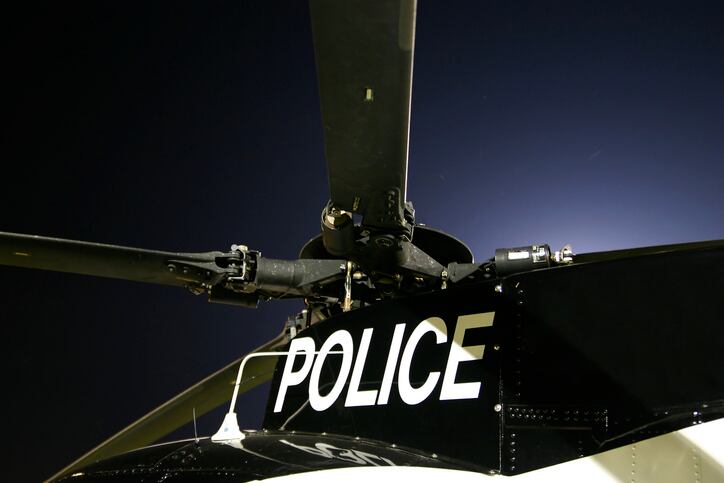 police heli