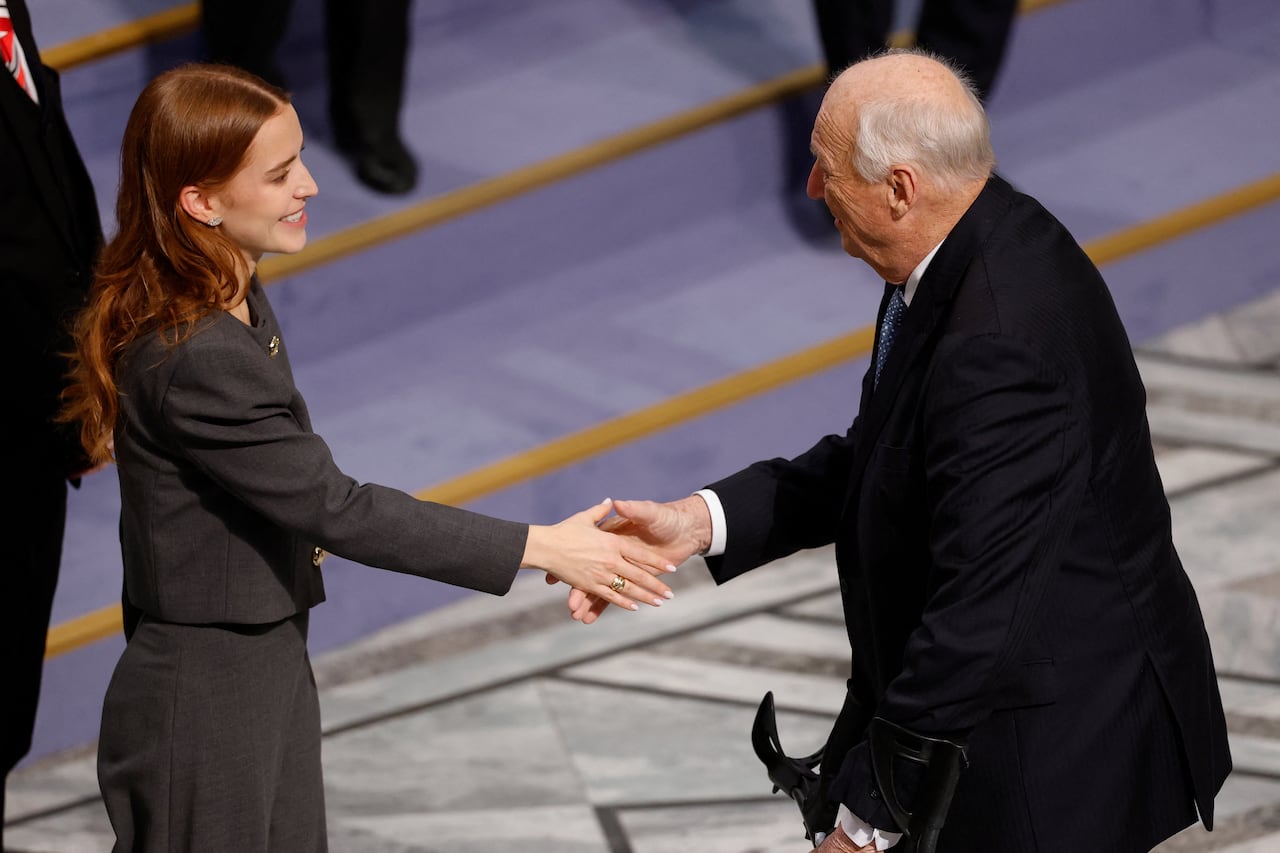 Ana Corina Sosa recibió el reconocimiento.