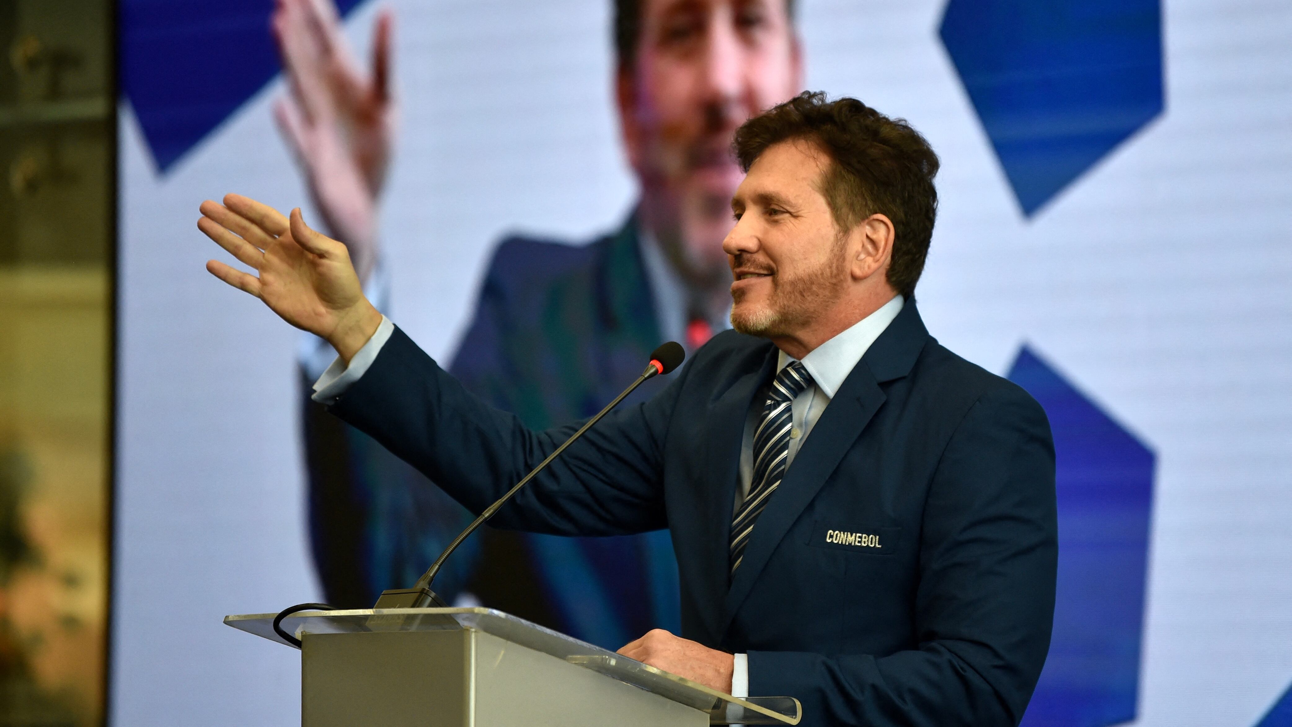 Alejandro Domínguez, presidente de la Conmebol.