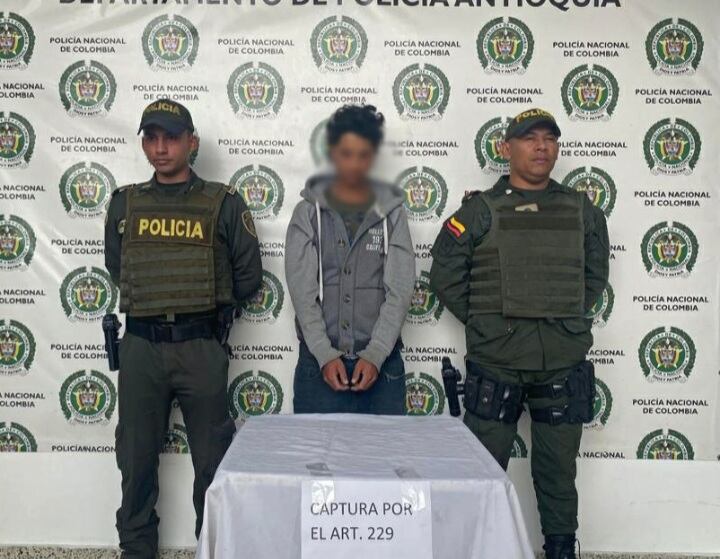Capturan a jovencito en Yarumal, proque casi mata a la mamá.