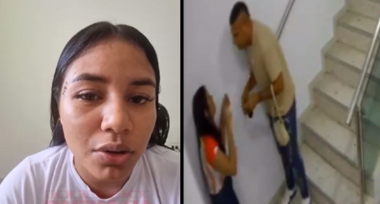 Hijo de Iván René Valenciano aparece en la grabación bastante alterado