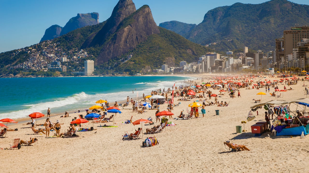 Esta es una de las playas más lindas y visitadas en Brasil.