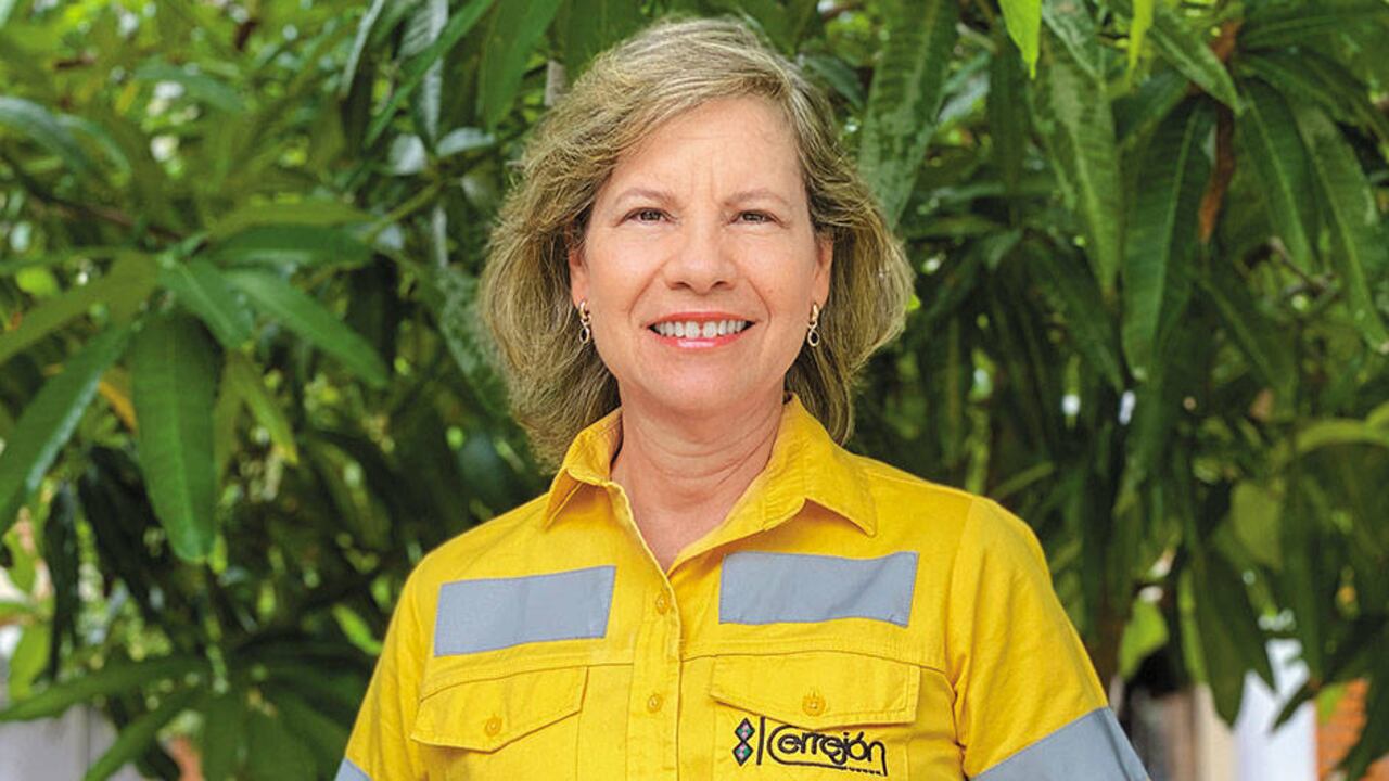 Claudia Bejarano Presidente del Cerrejón. Tras perder $368.000 millones en el primer semestre, el Cerrejón planea seguir con su plan de competitividad.