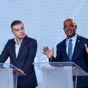 Debate de candidatos a la Vicepresidencia Jose Luis Esparza y Luis Gilberto Murillo