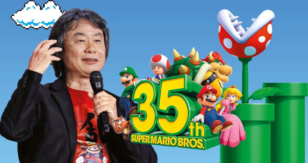 Shigeru Miyamoto, japonés de 67 años, creó el personaje y su universo junto con colegas que hicieron sugerencias y ajustes cruciales.