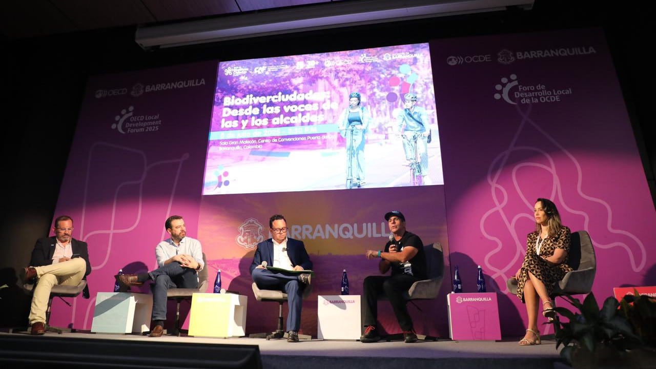 Foro “Biodiverciudades: desde las voces de los alcaldes”.