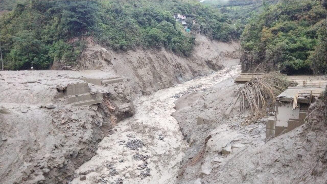 Deslizamientos en el Meta