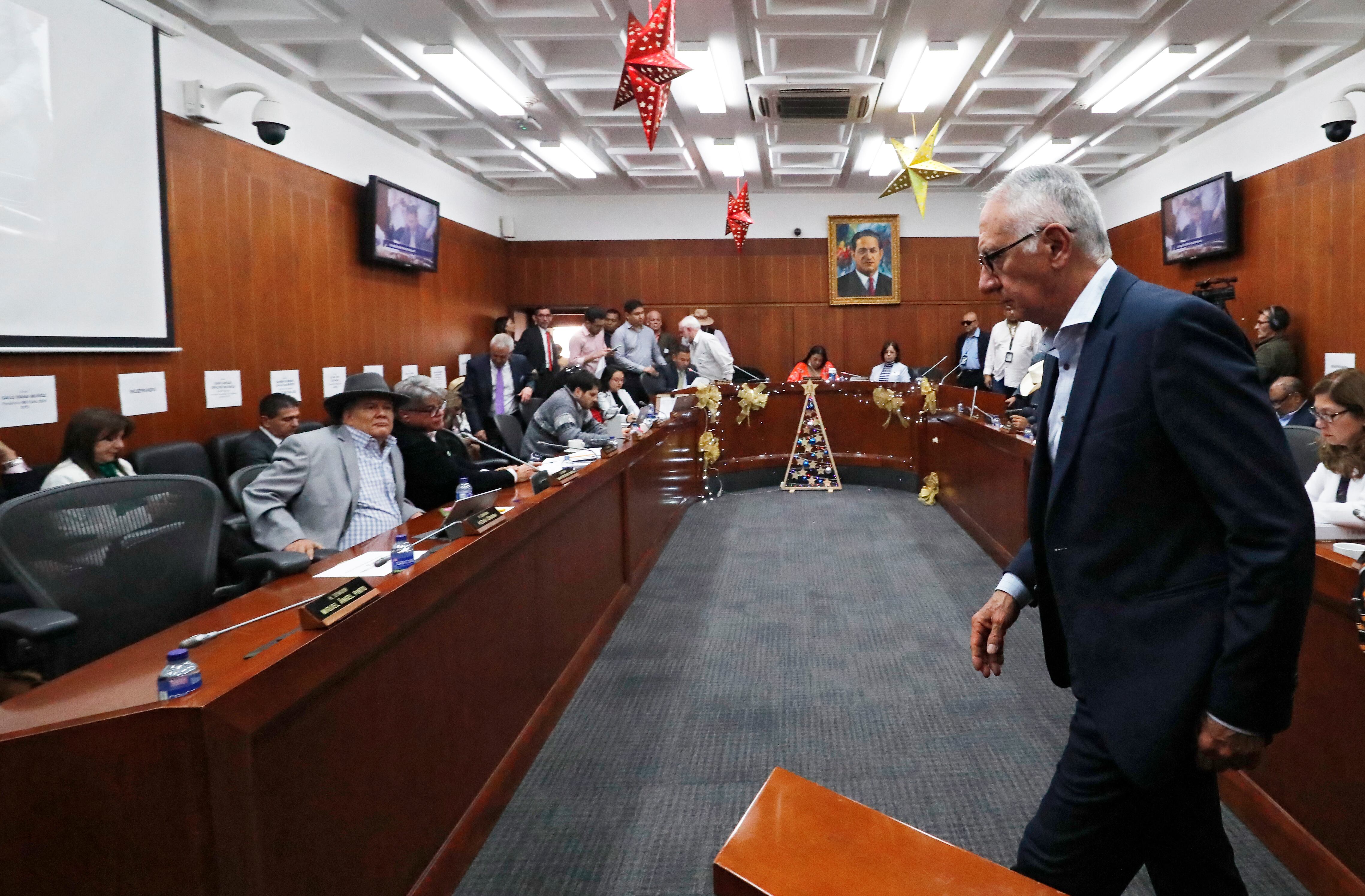 Senadora Martha Peralta presidenta de la Comisión Séptima Senado debate situación financiera  y de atención del sistema de salud
Bogota 13 de diciembre del 2023
Foto Guillermo Torres Reina / Semana