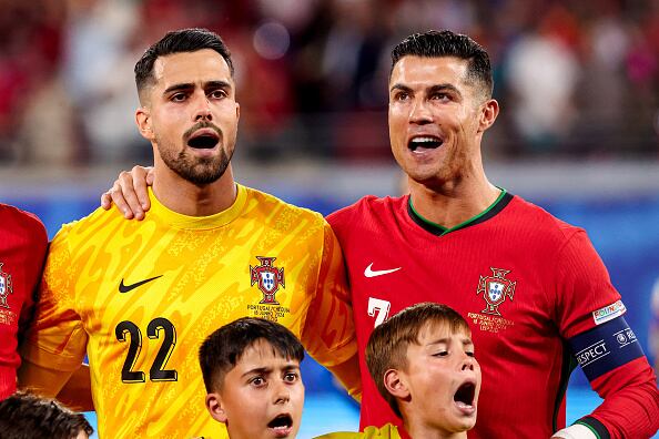 Diogo Costa atajó tres penales ante Eslovenia en la Euro 2024