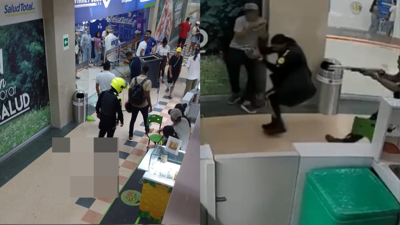 Los hechos se registraron en el centro comercial Éxito Metropolitano en Barranquilla.