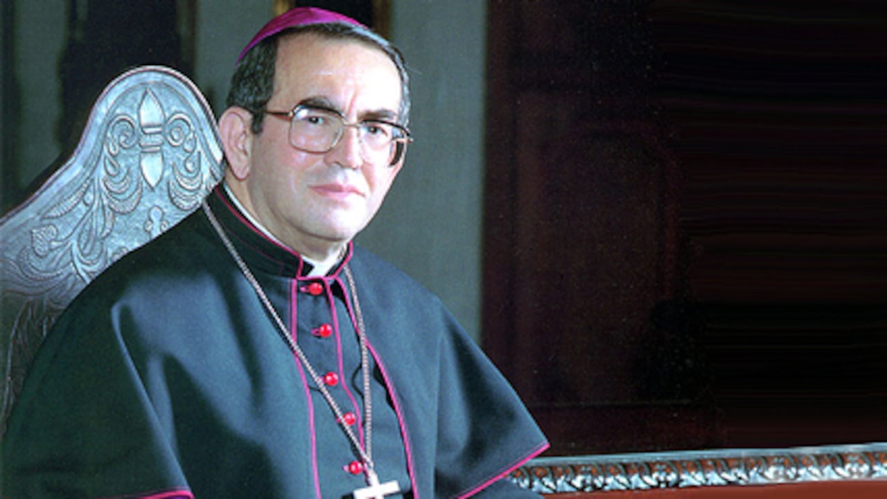 El asesinado Arzobispo de Cali, monseñor Isaías Duarte Cancino