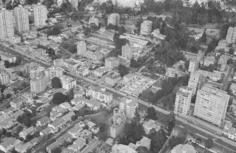 1985. Carrera 7, barrios El Nogal y El Retiro.