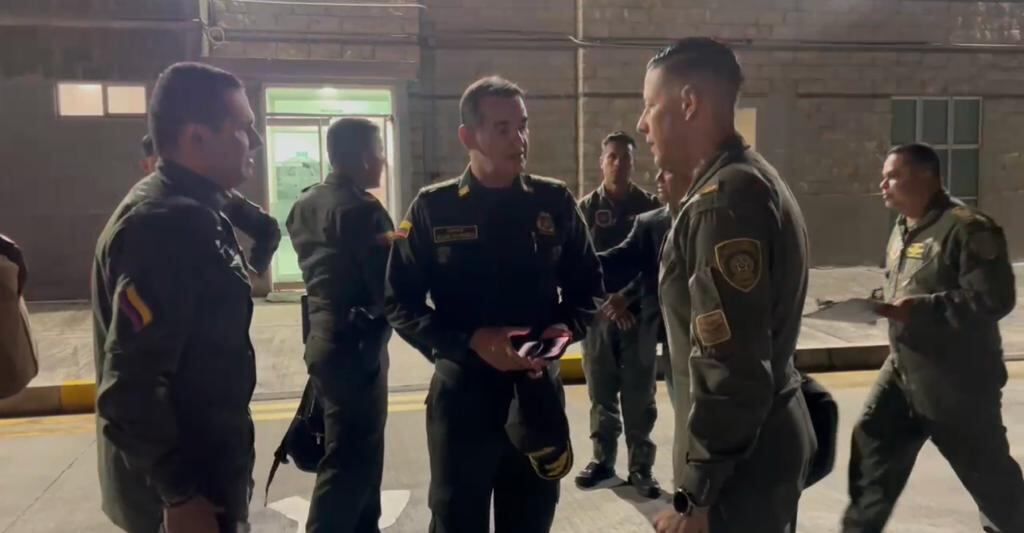 El director de la Policía, el general William Salamanca, viajó a la Guajira tras el secuestro de los papás de Luis Díaz.