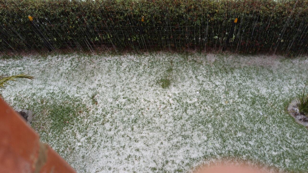 Fotos: Granizada en Bogotá e inundaciones por fuertes lluvias