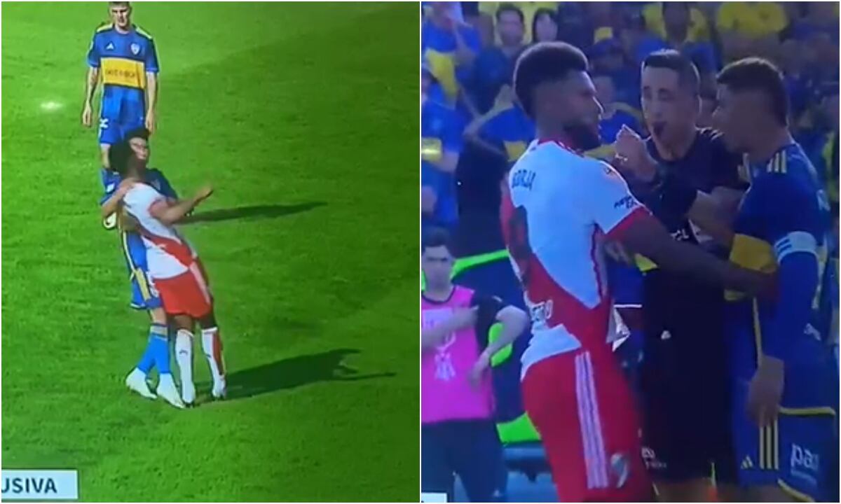 Miguel Borja y Pol Fernández