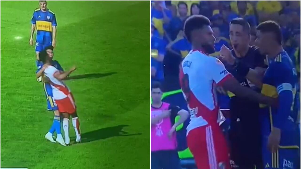 Miguel Borja y Pol Fernández