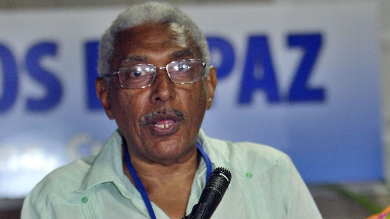 Joaquín Gómez, uno de los comandantes de las FARC en La Habana.