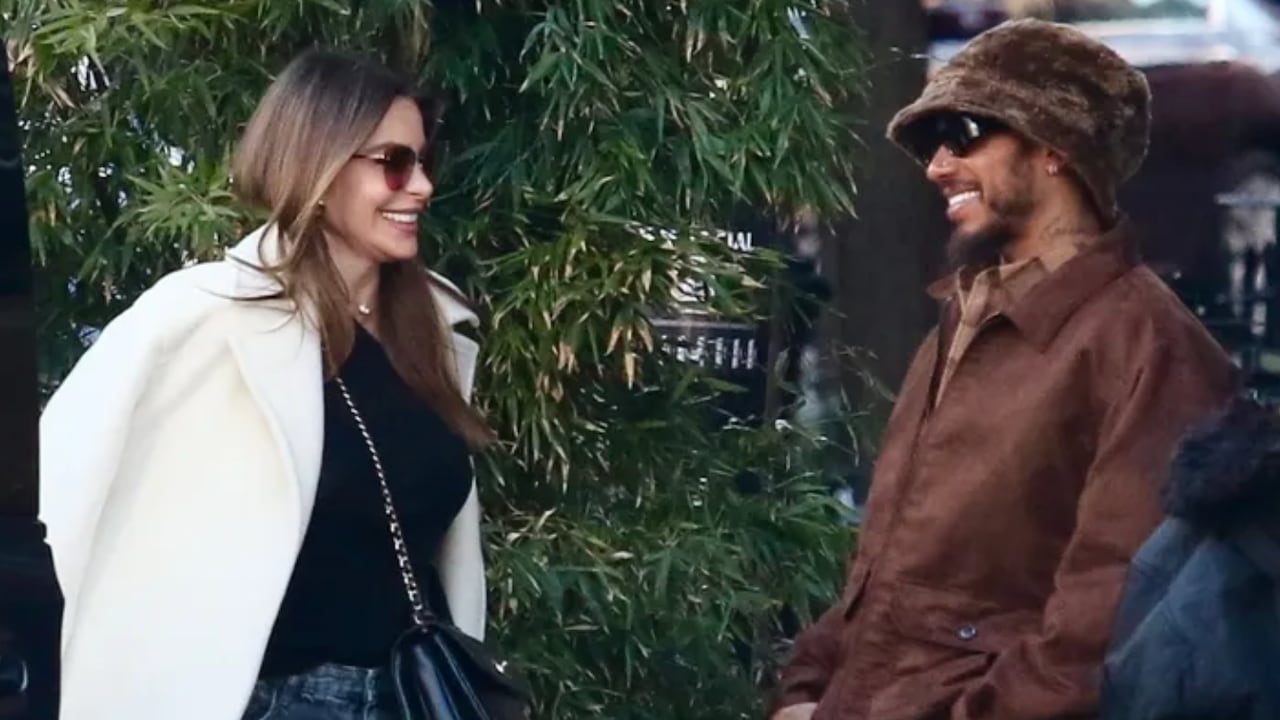 Sofía Vergara en cita con el corredor de fórmula 1