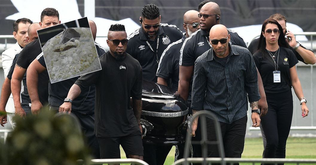 El astro brasileño fue trasladado al estadio del Santos