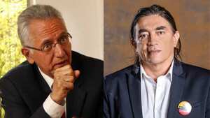 El exsecretario de Gobierno de Petro en la alcaldía de Bogotá, Guillermo Alfonso Jaramillo, y el excongresista Gustavo Bolívar.