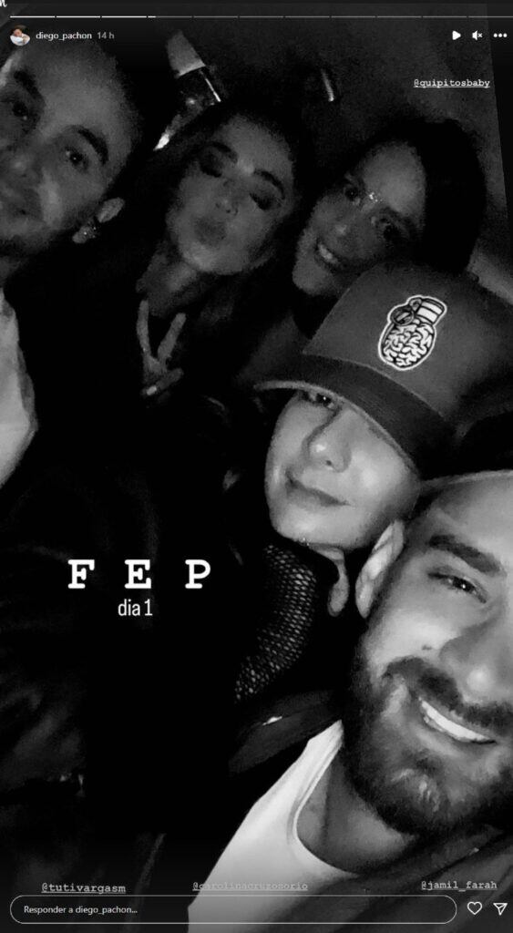 La presentadora estuvo disfrutando del Estéreo Picnic 2023.