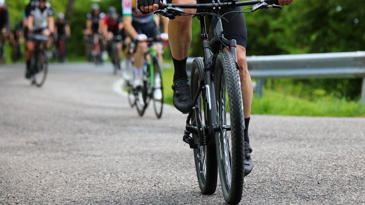 Ciclismo y running en Fómeque. (Referencia).