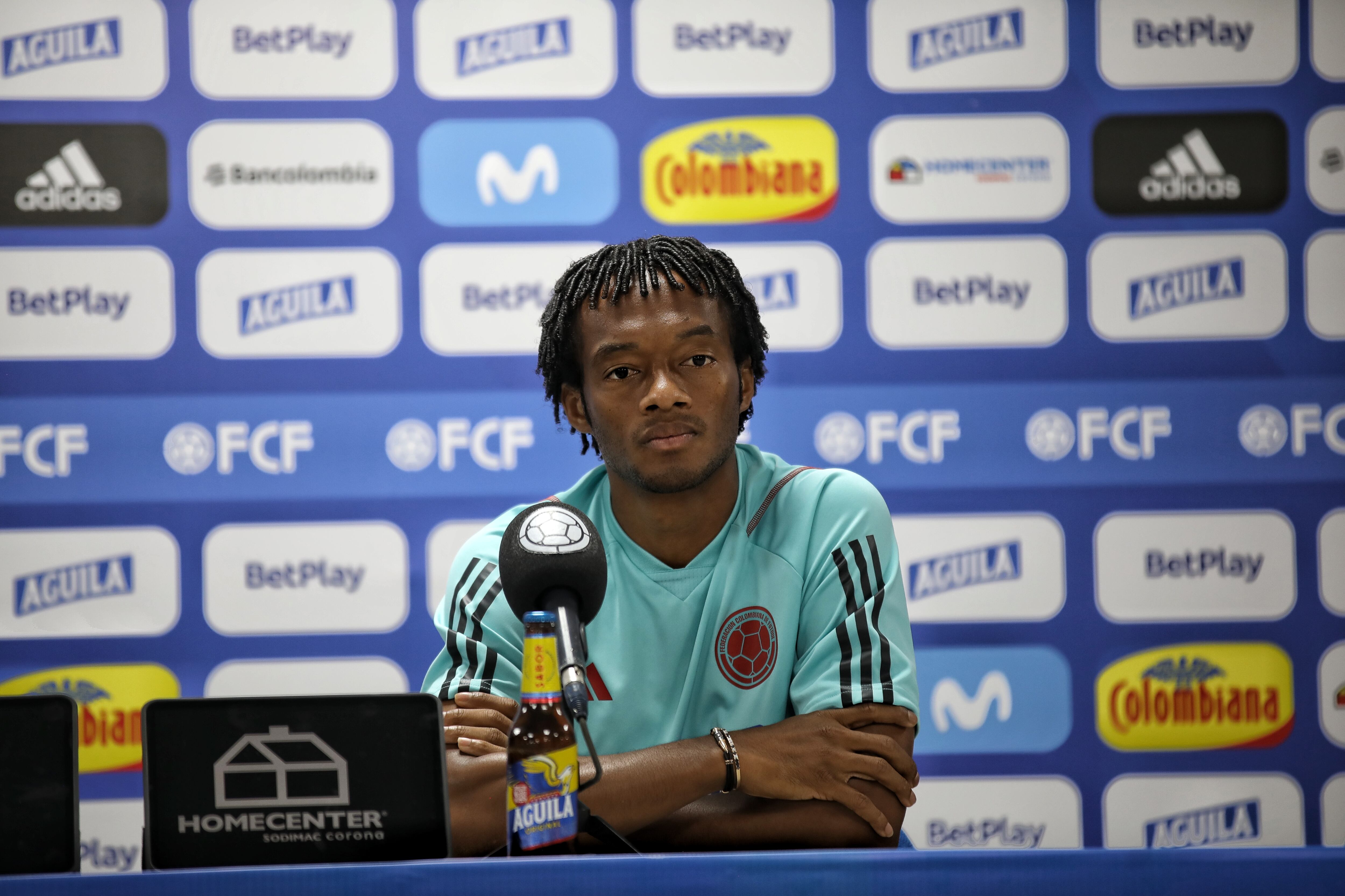 Selección Colombia, entrenamiento rueda prensa